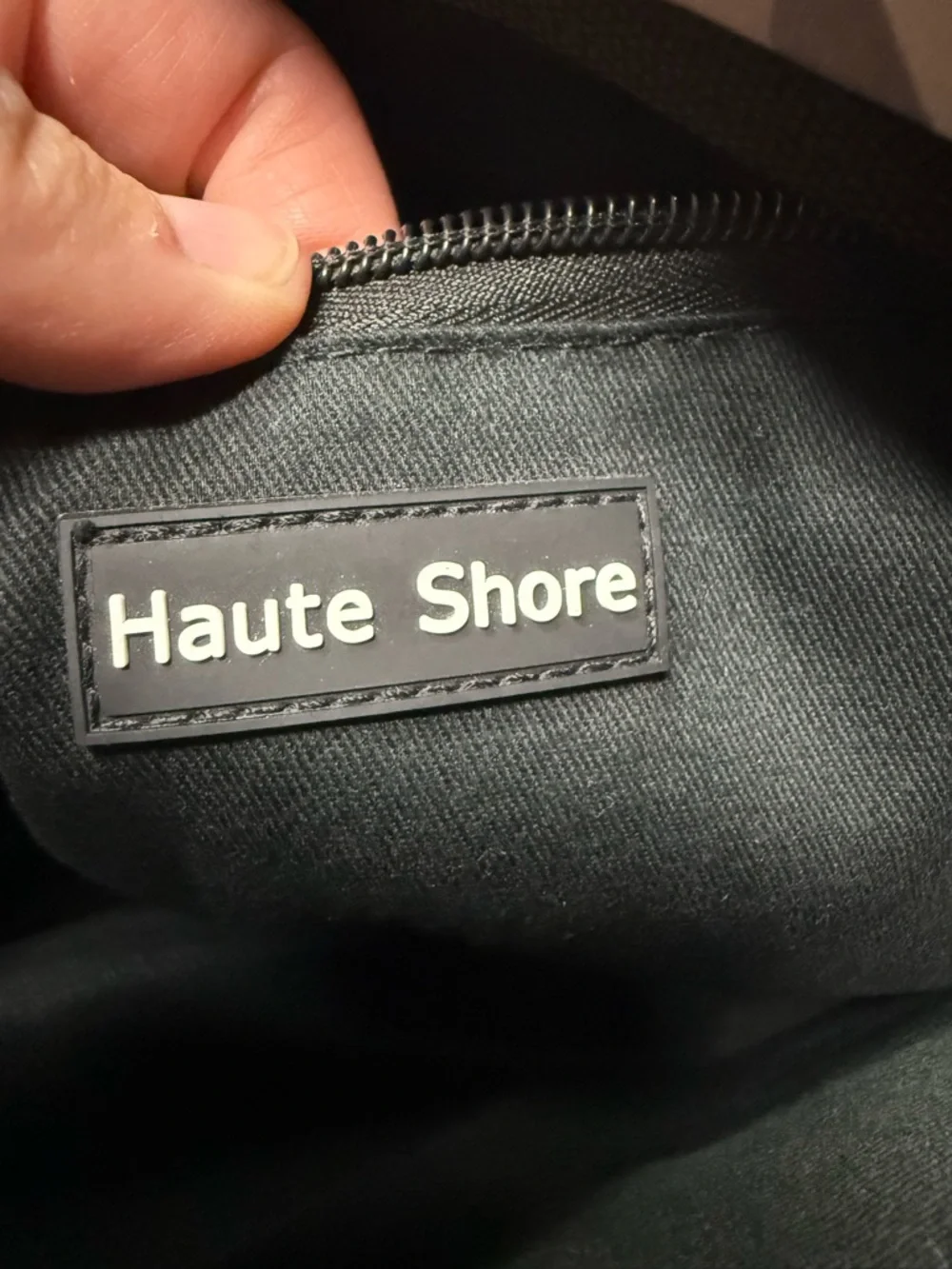 HAUTE SHORE Grey Camo Crossbody with Rainbow Strap - Picture 3 of 10